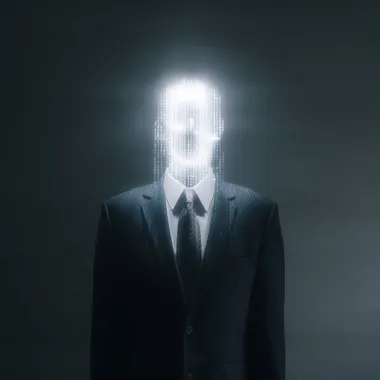 Corporate digital afterlife servers where deceased executives' AI avatars continue advising company eternally