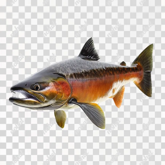 a fish that is swimming in the water