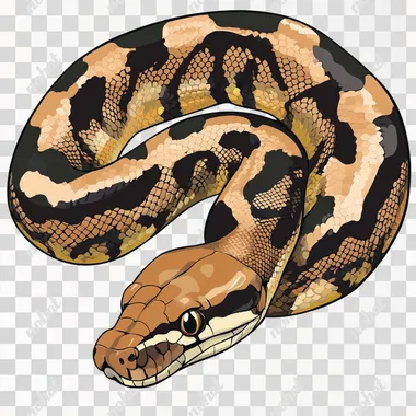 generate vector snakes python snake picture cartoon without fill thin stroke