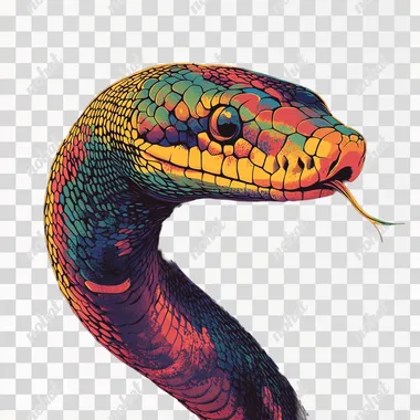 generate vector snakes python snake picture cartoon without fill thin stroke