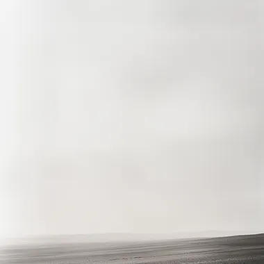 dunas with dusty sky took with tele lens, 35 mm, vertical image