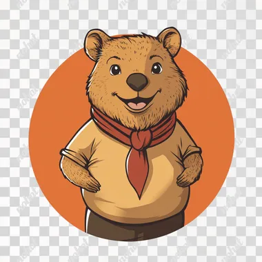 Quokka mascot for the company