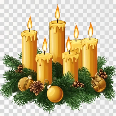 second sunday of advent vector, isolated on white background, png image