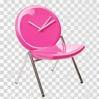 waiting list pink png on white background