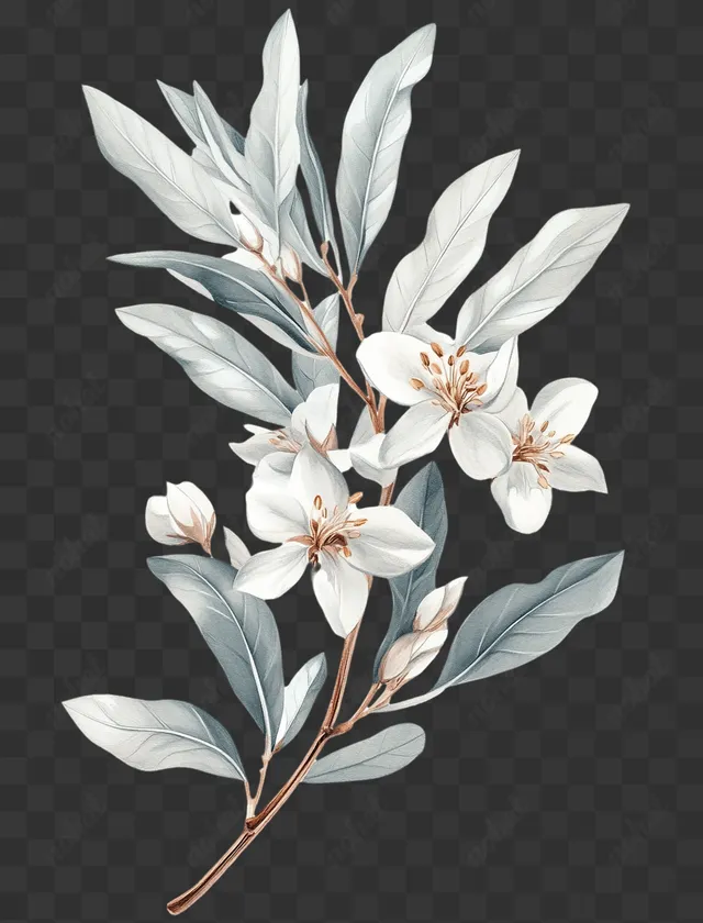 Olive Elegance: A Botanical Tribute in Classic Style