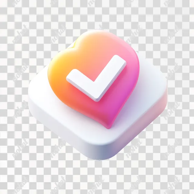 Validation Icon: Checkmark Symbol for Approval
