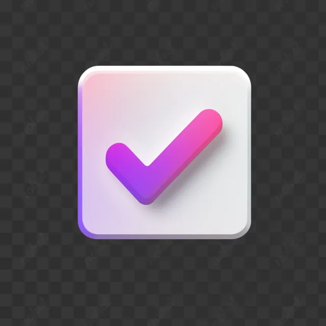 Checkmark Icon for Validation Success