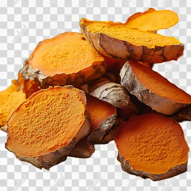 Turmeric , white background, ultra high definition commercial photography --s 750