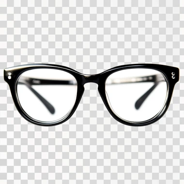 Nerd Glasses PNG Images, isolated on white background