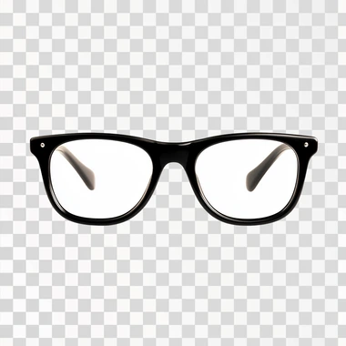 Nerd Glasses PNG Images, isolated on white background
