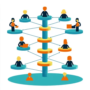an illustration of stakeholder management to be used in a pwerpoint deck