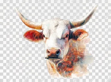 bull_white_background_--ar_32