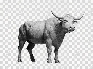 bull_white_background_--ar_32