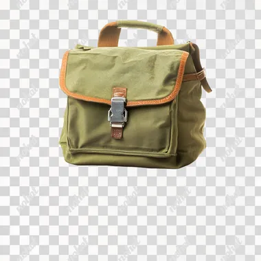 school backpack and textbooks on a white background --s 50