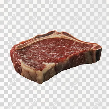 Create a photorealistic image of 'Cooked Steak', a premium ingredient used in the Food and Beverage industry. This ingredient falls under the 'Food and Beverage' category and should be displayed in an appropriate, professional-grade container or in its natural form, depending on its typical commercial presentation. The image should feature a high-quality, non-branded sample of 'Cooked Steak' without any logos or branding. If the ingredient is typically stored in a container (such as broths, stocks, or extracts), it should be placed in a clean, transparent or semi-transparent container that reflects industry standards. If it is a raw or dried ingredient, it should be presented naturally, emphasizing its unique texture, color, and form. The background should be a smooth, neutral gray (#BFBFBD) with soft and even lighting that enhances the ingredients natural appearance. The composition should be simple and elegant, avoiding unnecessary props or distractions. Ensure the final image resembles high-quality stock photography suitable for professional food catalogs, ingredient reference materials, or online stores. The presentation should highlight the ingredient's premium quality while maintaining a clean and professional aesthetic.