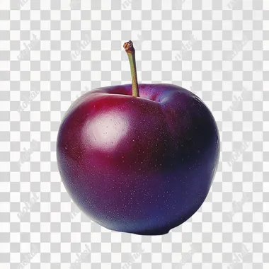 food photo of ripe plum, the camera is exactly at their level, front view, hard daylight Kodak Ektar, Fujifilm shoot, 00s shooting style, white background