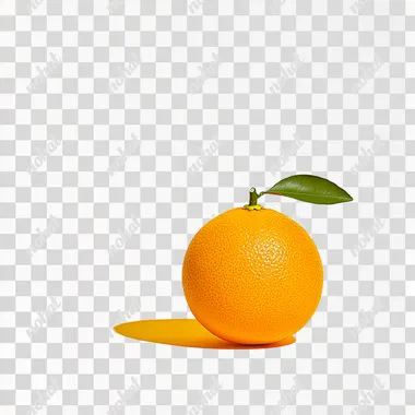 cute random image of a fruit like a plump bright orange    v2lmyds