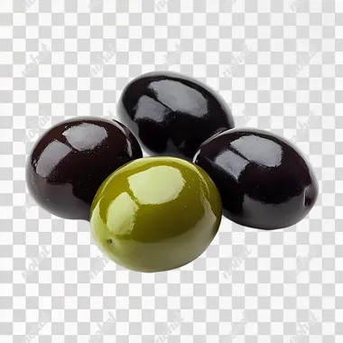 realistic photo of color mix of 3 fresh olives, green, dark green, black, on white background