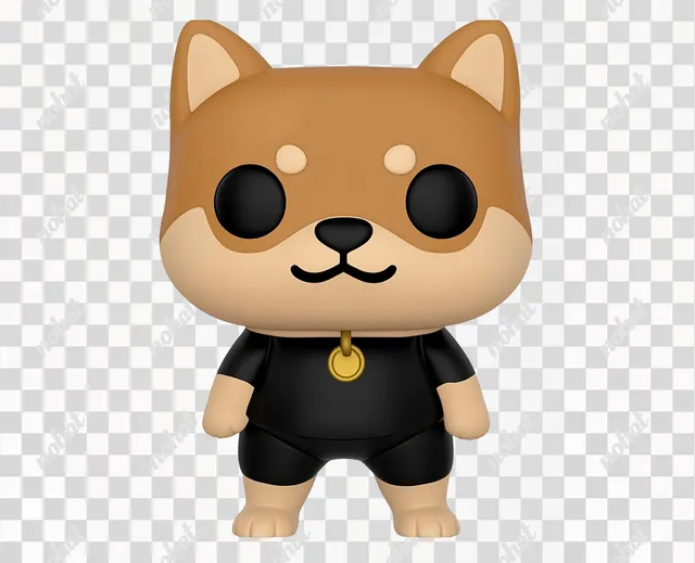 png a cute little dog wearing a black shirt