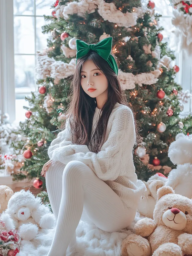 Christmas Dreams: A Winter Wonderland Portrait