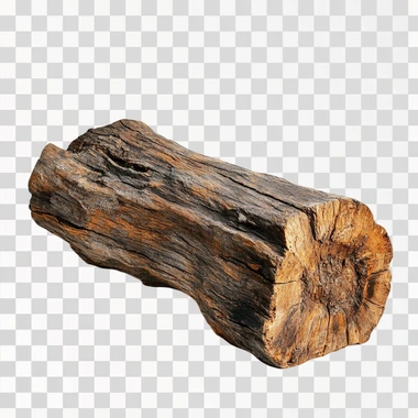 wood log, photography, isolated, clean background, editorial setting