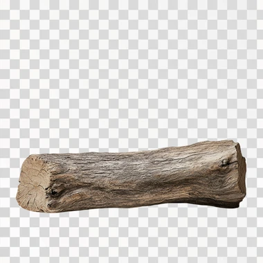 wood log, photography, isolated, clean background, editorial setting