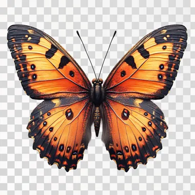A beautiful butterfly whole body, flat design, flat pure white background, Ultra realistic render 8k --s 750