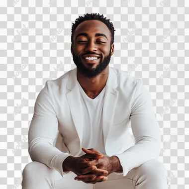 Motivation Coach on white bg
