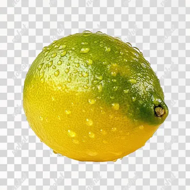Fresh Sicilian green Lemon HD photography, green lemon with water droplets against white background, Sicilian green Lemon intact, realism style effect, bright tones, warm tones, edge and atmospheric effects, high quality image, 8K, HD, Sonya7r3 50mm f8.0, lS0 100, soft shadows in professional tones, award winning photography advertising photography