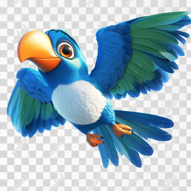 Tucano: The Adventurous Blue Toucan