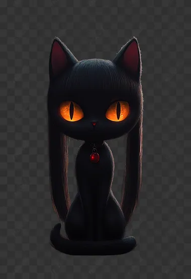 Chibi cat-girl , foto realizm    xow5l9v