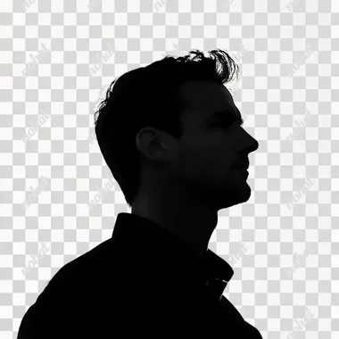 30 year old russian man silhouette