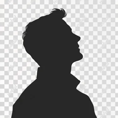 30 year old russian man silhouette