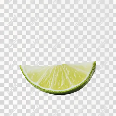 isolated lime slice, plain white background, delicious looking, minimalist, stock image --s 120