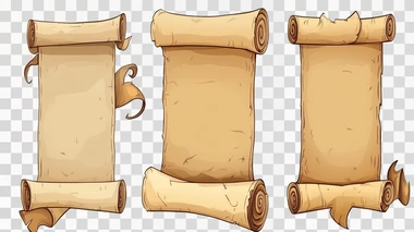 Old Parchment Paper Scroll Clipart