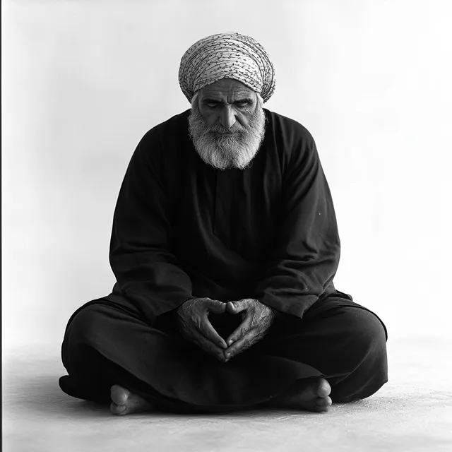 Reflections of Faith: An Ottoman Sheikh in Contemplation