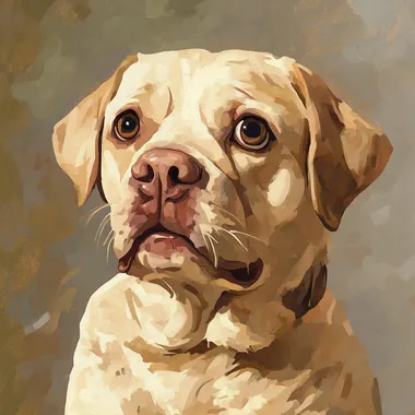pepe meme , but pepe is a yellow Labrador