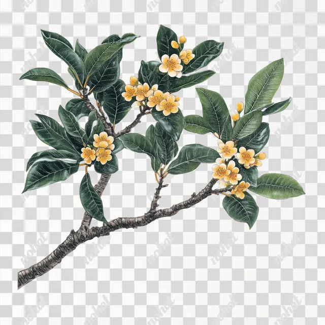 Osmanthus Elegance: A Touch of Traditional Chinese Art
