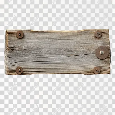 altes holz strassen schild an pfosten,mittelalter,ohne hintergrund