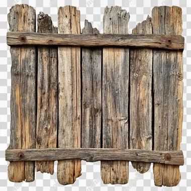 altes holz strassen schild an pfosten,mittelalter,ohne hintergrund