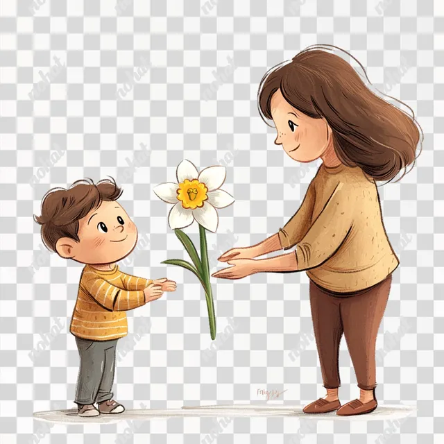 A Joyful Gift: A Child's Love for Mother's Day
