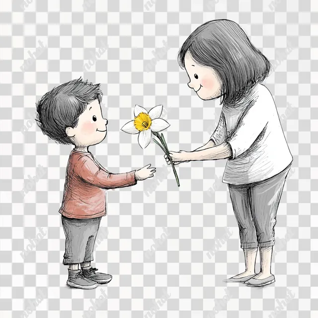 A Joyful Gift: A Child's Love on Mother's Day