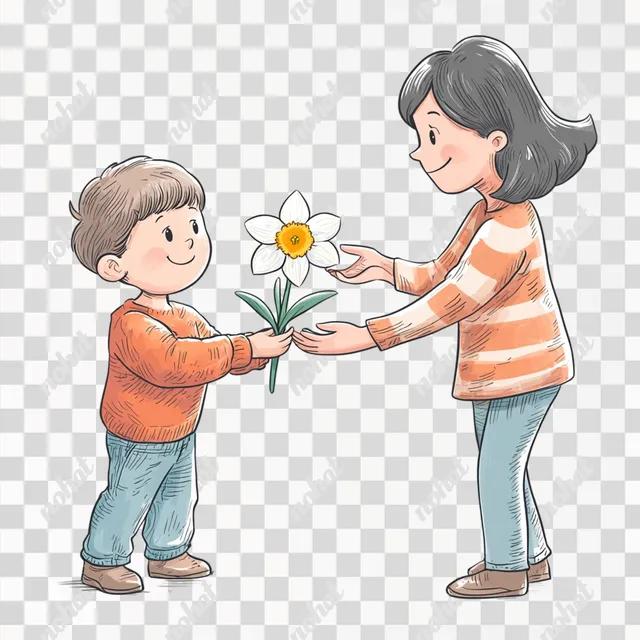 A Joyful Gift: A Child's Love for Mother's Day