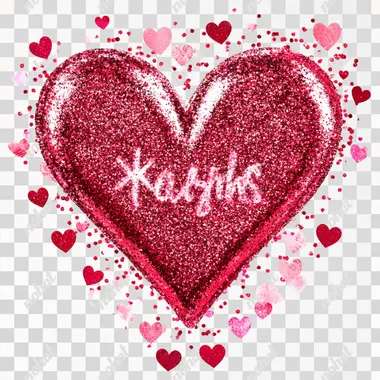 Sparkly Valentines Day Shirt Design Valentines Day PNG Xoxo PNG Pink Red Faux Glitter PNG Valentines Png