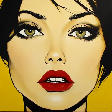 painting portrait by Deborah Azzopardi
