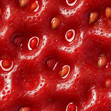 realistic strawberry close-up texture, seamless pattern