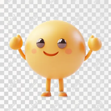 a two thumps up emoji with white background
