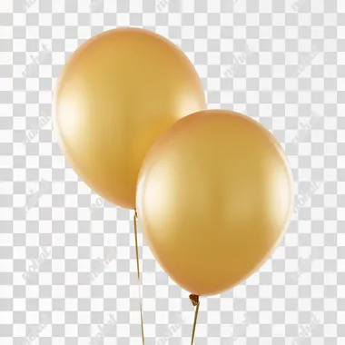 2 medium metallic gold round latex balloons --s 50 --raw