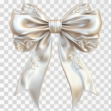 beautiful winter bow, cute, 300 dpi, realistic clip art, high detail, white background