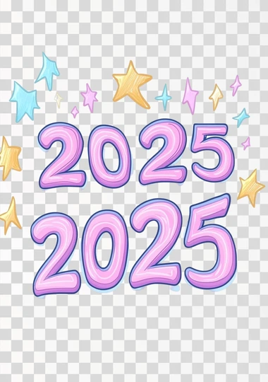 "2025" Text isolated on white background   1813149120